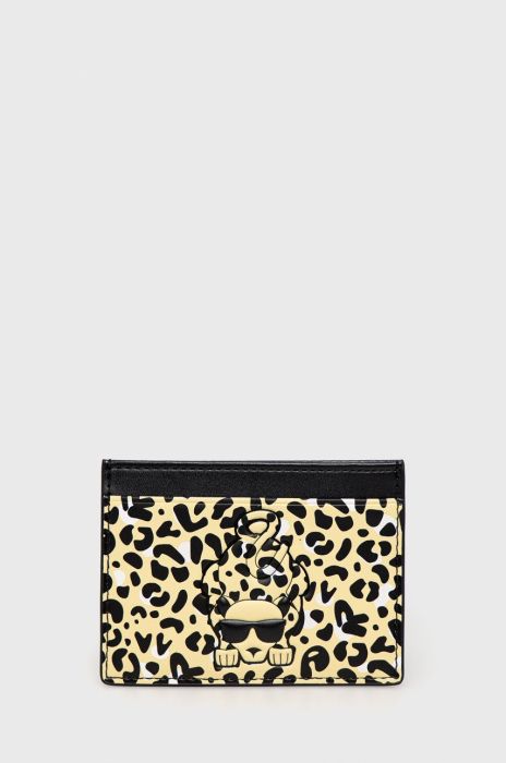 Чохол на банківські карти Karl Lagerfeld жіночий колір жовтий