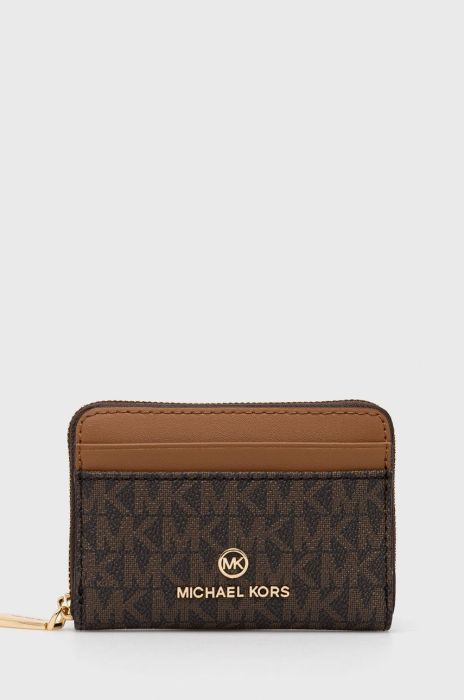 Гаманець MICHAEL Michael Kors жіночий колір коричневий (2497647)