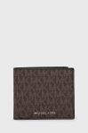 Гаманець Michael Kors чоловічий колір коричневий