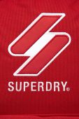 Рюкзак Superdry жіночий колір червоний великий з аплікацією