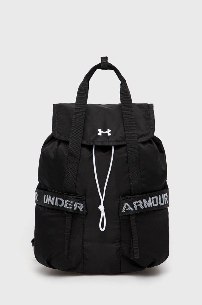 Рюкзак Under Armour жіночий колір чорний малий однотонний