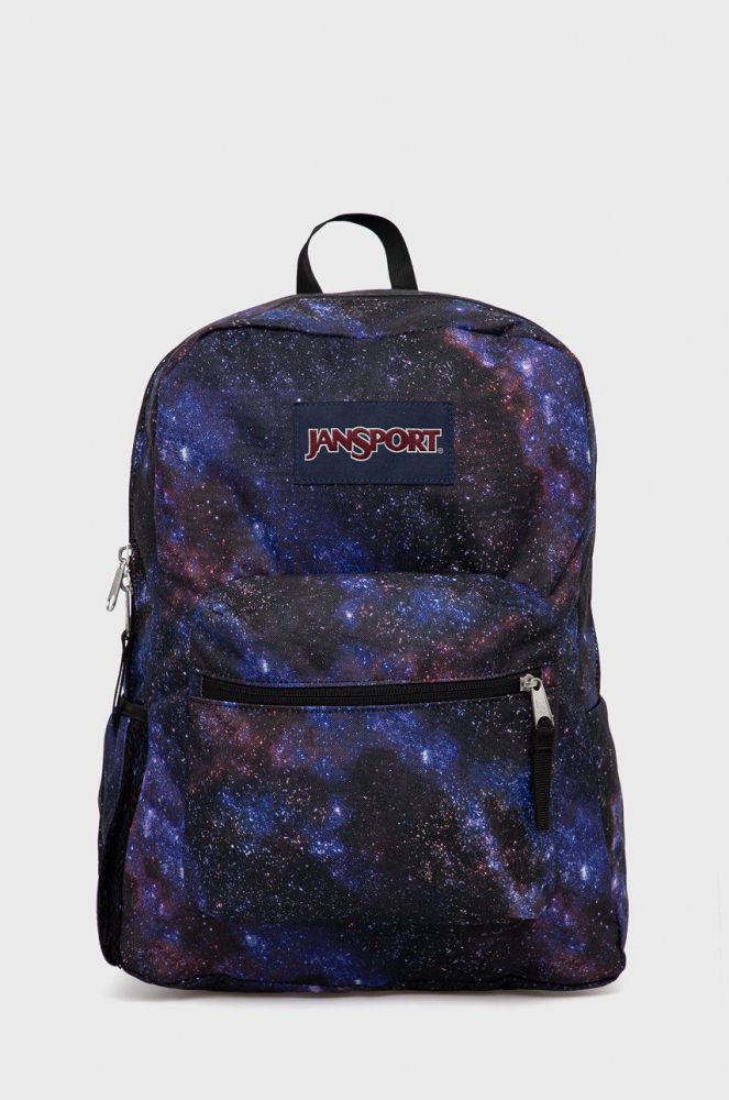 Рюкзак Jansport жіночий колір фіолетовий великий візерунок