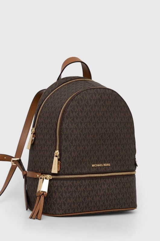 Рюкзак MICHAEL Michael Kors жіночий колір бежевий малий візерунок (2953583) фото 2