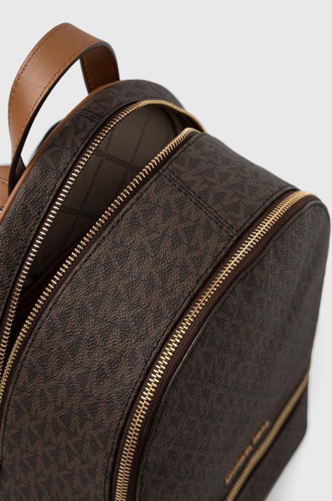 Рюкзак MICHAEL Michael Kors жіночий колір бежевий малий візерунок (2953583) фото 5
