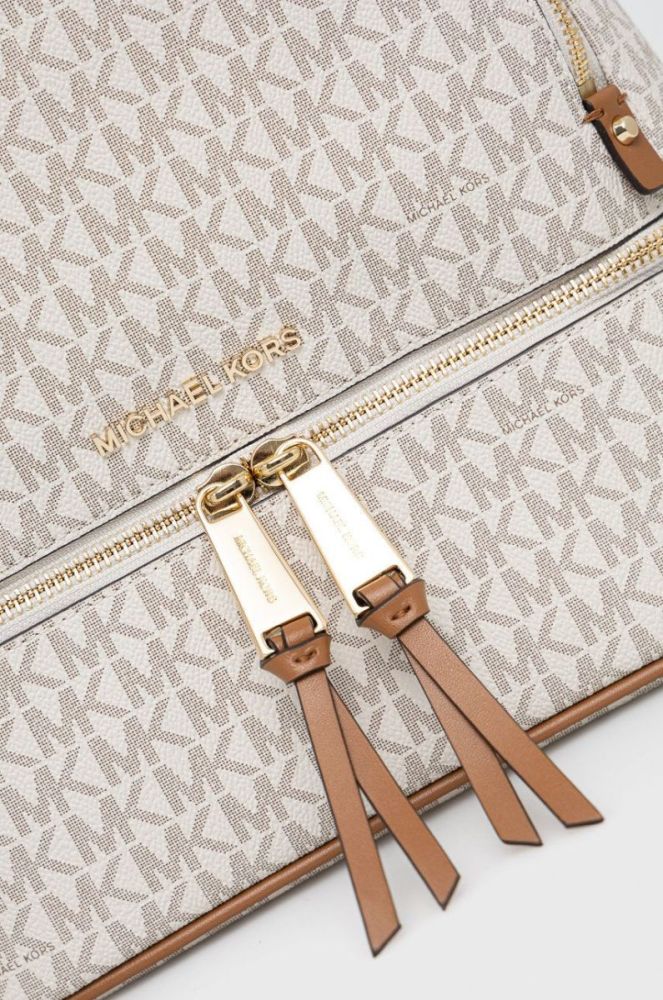 Рюкзак MICHAEL Michael Kors жіночий колір бежевий малий візерунок (2314861) фото 4