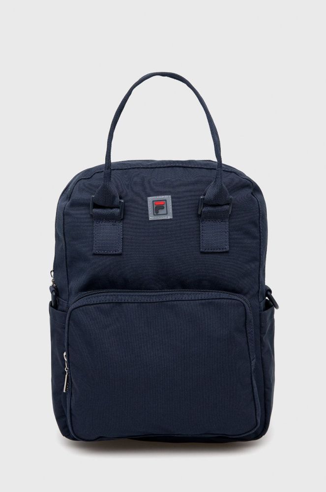 Дитячий рюкзак Fila колір синій великий однотонний