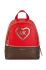 Дитячий рюкзак Michael Kors колір червоний малий візерунок