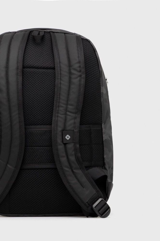 Рюкзак Samsonite чоловічий колір сірий великий візерунок фото 4