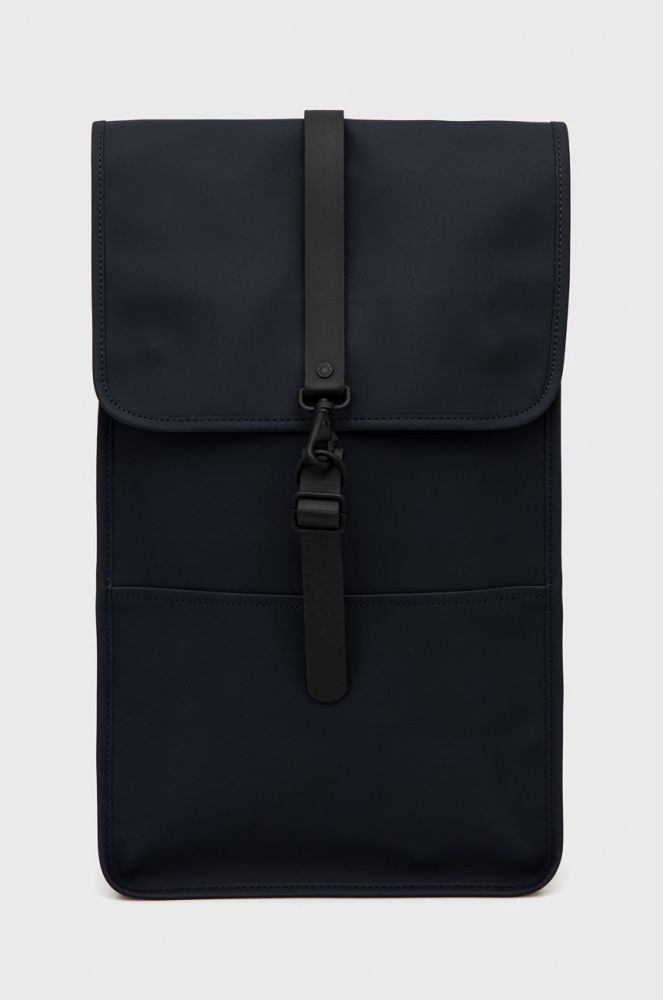 Рюкзак Rains 12200 Backpack колір синій великий однотонний 12200.47-Navy