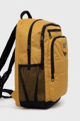 Рюкзак Caterpillar колір жовтий великий однотонний