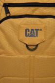 Рюкзак Caterpillar колір жовтий великий однотонний