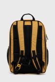 Рюкзак Caterpillar колір жовтий великий однотонний