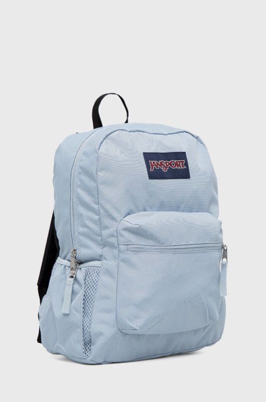 Рюкзак Jansport великий однотонний колір блакитний (2063104) фото 2