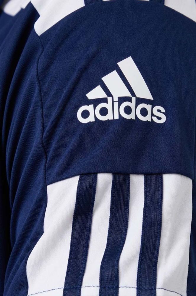 Спортивне поло adidas Performance HC6277 колір синій з аплікацією фото 5