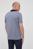 Бавовняне поло Paul&Shark колір синій візерунок