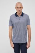 Бавовняне поло Paul&Shark колір синій візерунок