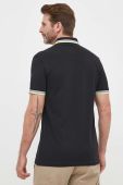 Бавовняне поло BOSS BOSS ATHLEISURE колір чорний (3118930)