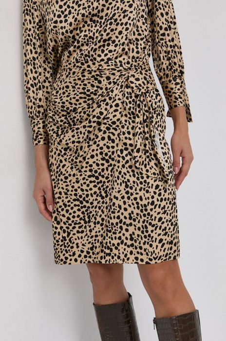 Спідниця Boss mini пряма колір барвистий Спідниця Boss mini пряма колір барвистий