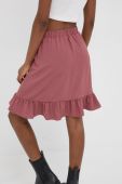 Спідниця Only колір рожевий mini розкльошена (2223390)