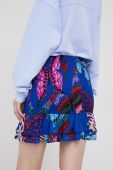 Спідниця Desigual mini олівець колір блакитний