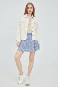 Спідниця JDY mini розкльошена колір блакитний (2356371)
