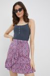 Спідниця JDY колір фіолетовий mini розкльошена Спідниця JDY колір фіолетовий mini розкльошена