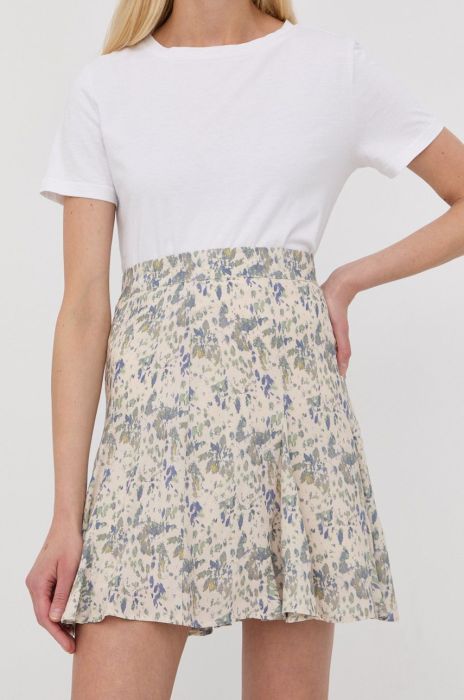 Спідниця Young Poets Society mini розкльошена колір барвистий Спідниця Young Poets Society mini розкльошена колір барвистий