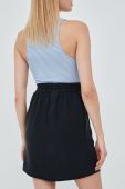 Спідниця Noisy May колір чорний mini пряма