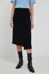 Спідниця Herskind колір чорний midi пряма (2061245) Спідниця Herskind колір чорний midi пряма (2061245)