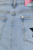 Спідниця Chiara Ferragni mini розкльошена колір блакитний Спідниця Chiara Ferragni mini розкльошена колір блакитний