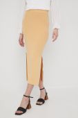 Спідниця Drykorn колір помаранчевий midi олівець (2304976)