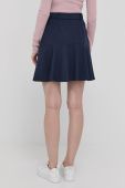 Спідниця Hugo колір синій mini розкльошена