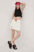 Спідниця Fila колір бежевий mini пряма (2271908)
