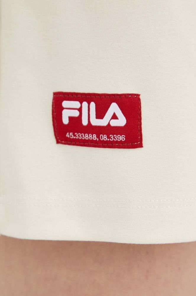 Спідниця Fila колір бежевий mini пряма (2271908) фото 4