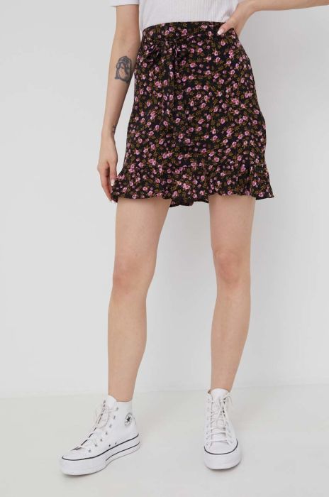 Спідниця Brave Soul колір чорний mini пряма Спідниця Brave Soul колір чорний mini пряма