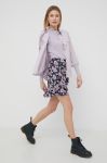 Спідниця Only mini розкльошена колір барвистий Спідниця Only mini розкльошена колір барвистий