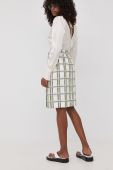 Спідниця Victoria Beckham mini пряма колір барвистий Спідниця Victoria Beckham mini пряма колір барвистий