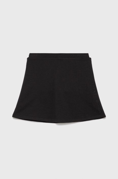 Tommy Hilfiger - Дитяча спідниця колір чорний