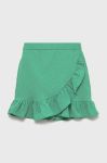 Дитяча спідниця Kids Only колір зелений mini розкльошена