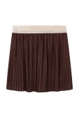 Дитяча спідниця Michael Kors колір коричневий mini розкльошена (2194272)