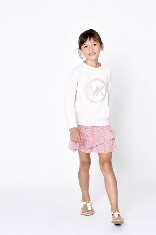 Дитяча спідниця Michael Kors колір червоний mini пряма (2230365)