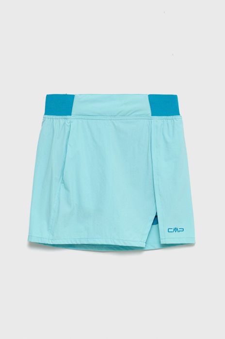 Дитяча спідниця CMP mini пряма колір блакитний