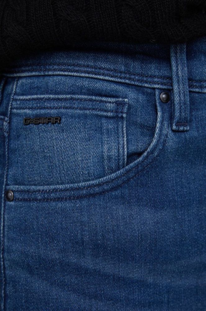 Джинси G-Star Raw Kafey жіночі висока посадка колір блакитний фото 3