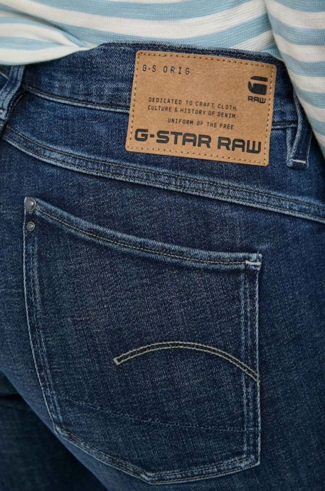 Джинси G-Star Raw Lhana жіночі колір синій фото 3