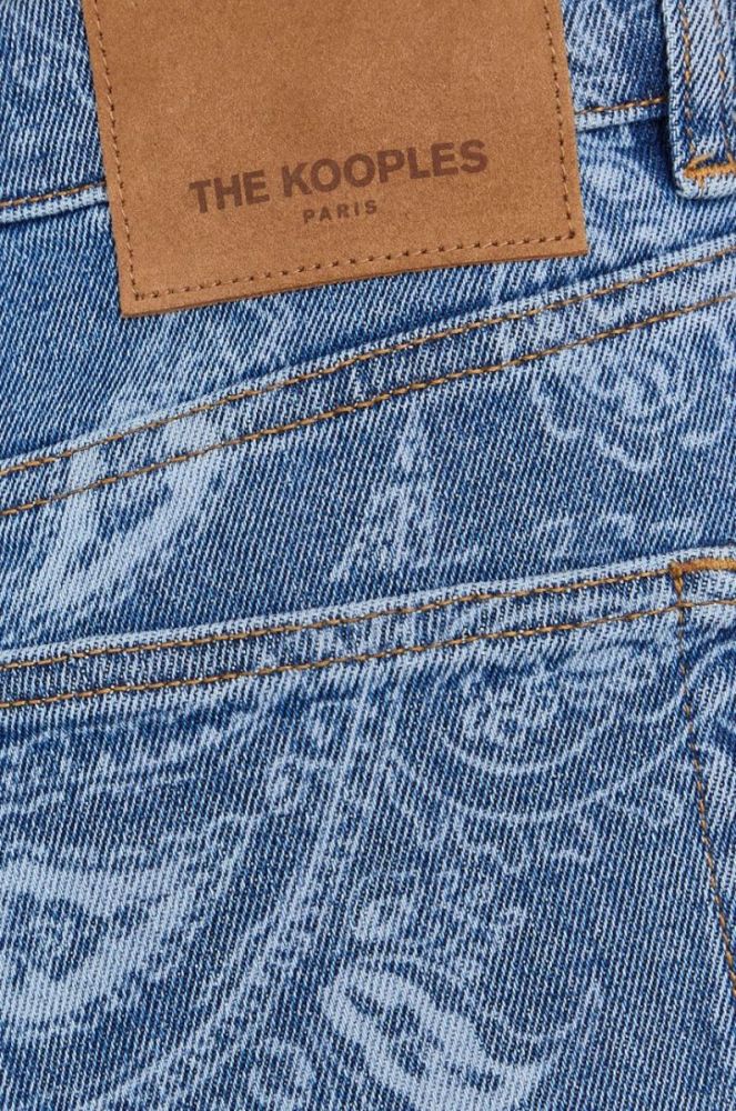 Джинси The Kooples жіночі середня посадка колір блакитний фото 4