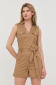 Комбінезон Morgan колір бежевий з коміром