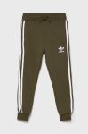 adidas Originals - Дитячі штани HD2048 колір зелений adidas Originals - Дитячі штани HD2048 колір зелений