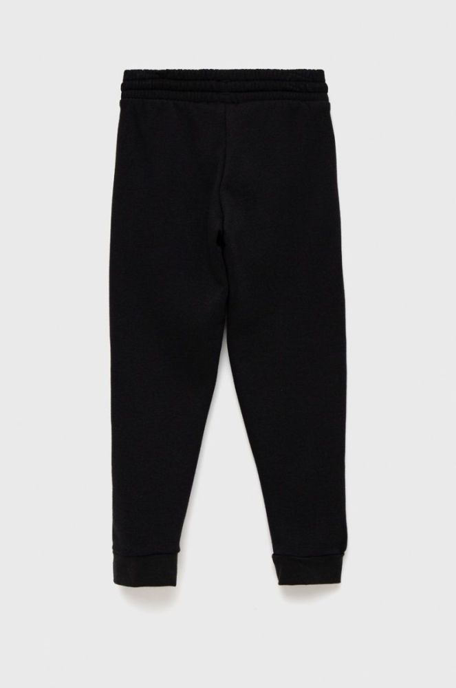Дитячі штани adidas Performance H57518 колір чорний з аплікацією фото 2