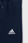 Дитячі штани adidas Performance H57526 колір синій однотонні