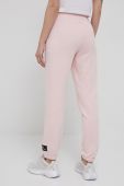 Штани Dkny жіночі колір рожевий однотонні